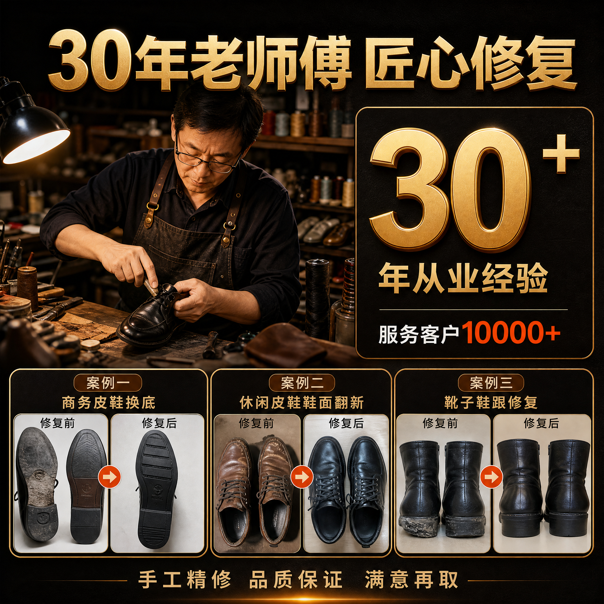 [主图-4] 专业资质与案例展示，建立信任感。 [统一基调]… - 图片创意预览