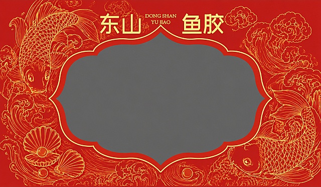 统一调整图片中所有金色线条和文字的亮度，让金色整体亮度一致均匀，保留整体设计和红色背景不变