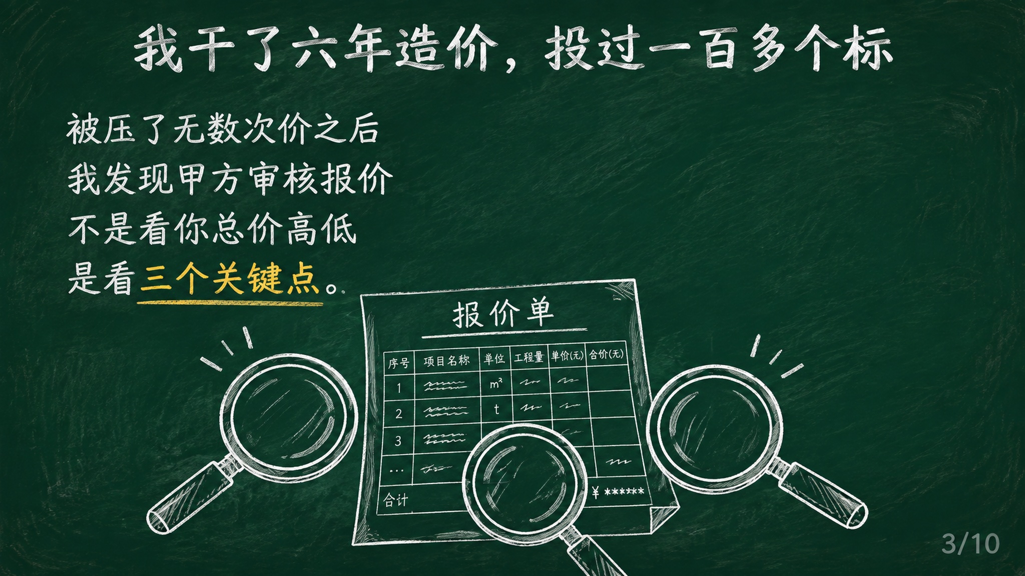 黑板报风格PPT页面，深绿色黑板背景，白色粉笔字。顶部居中32… - 图片创意预览