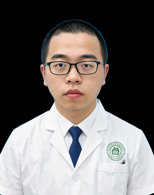 保留外套不变，保留外套上的LOGO，将里面衣服换为白色衬衣，男士添加蓝色领带，保持人物主体和脸型不变，保留原背景预览效果
