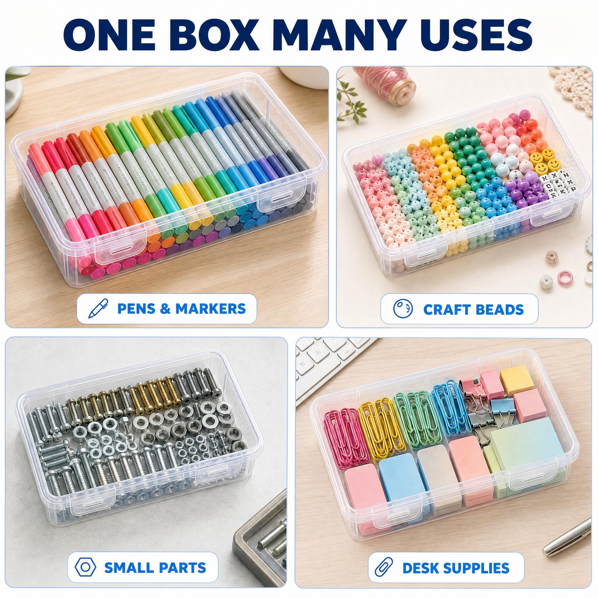 [主图-4] Clear Stackable Storage… - 图片创意预览