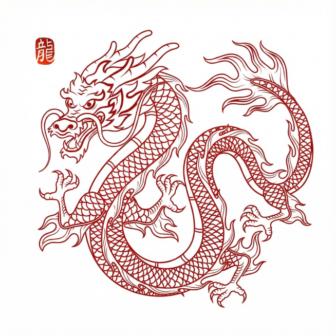 变成线条预览效果