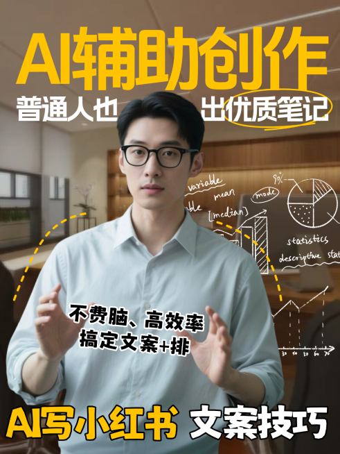 AI创作爆款吸睛大字小红书封面预览效果