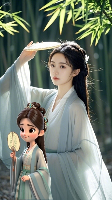 3DQ版唯美复古风预览效果