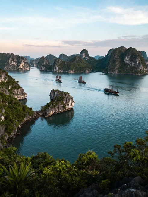 帮我生成5张东南亚旅游景点图片预览效果