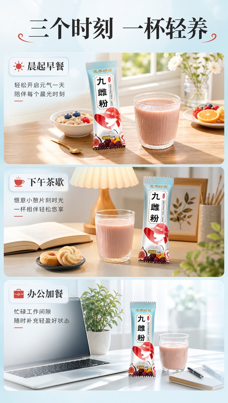 [商品] 使用【图2】九雌粉内袋独立小条；保留包装全部文字、插… - 图片创意预览