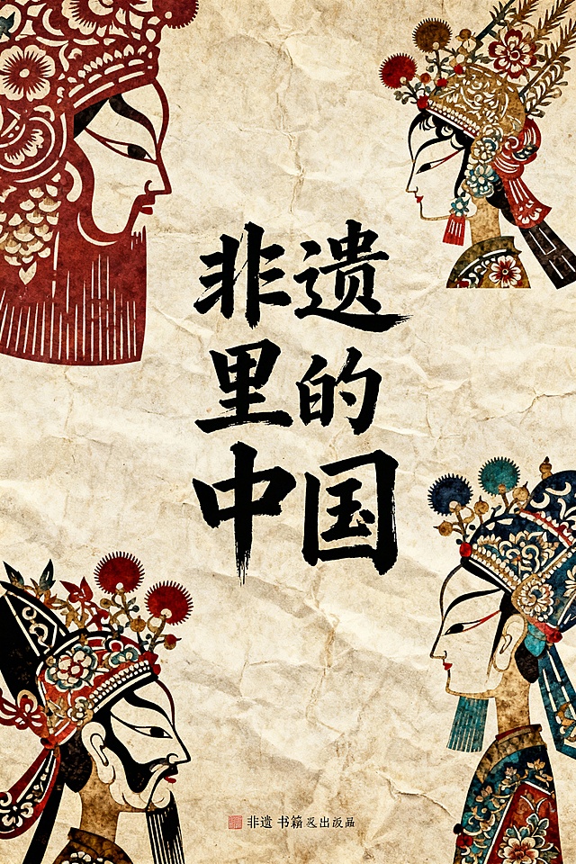 非遗里的中国书籍封面 的图片