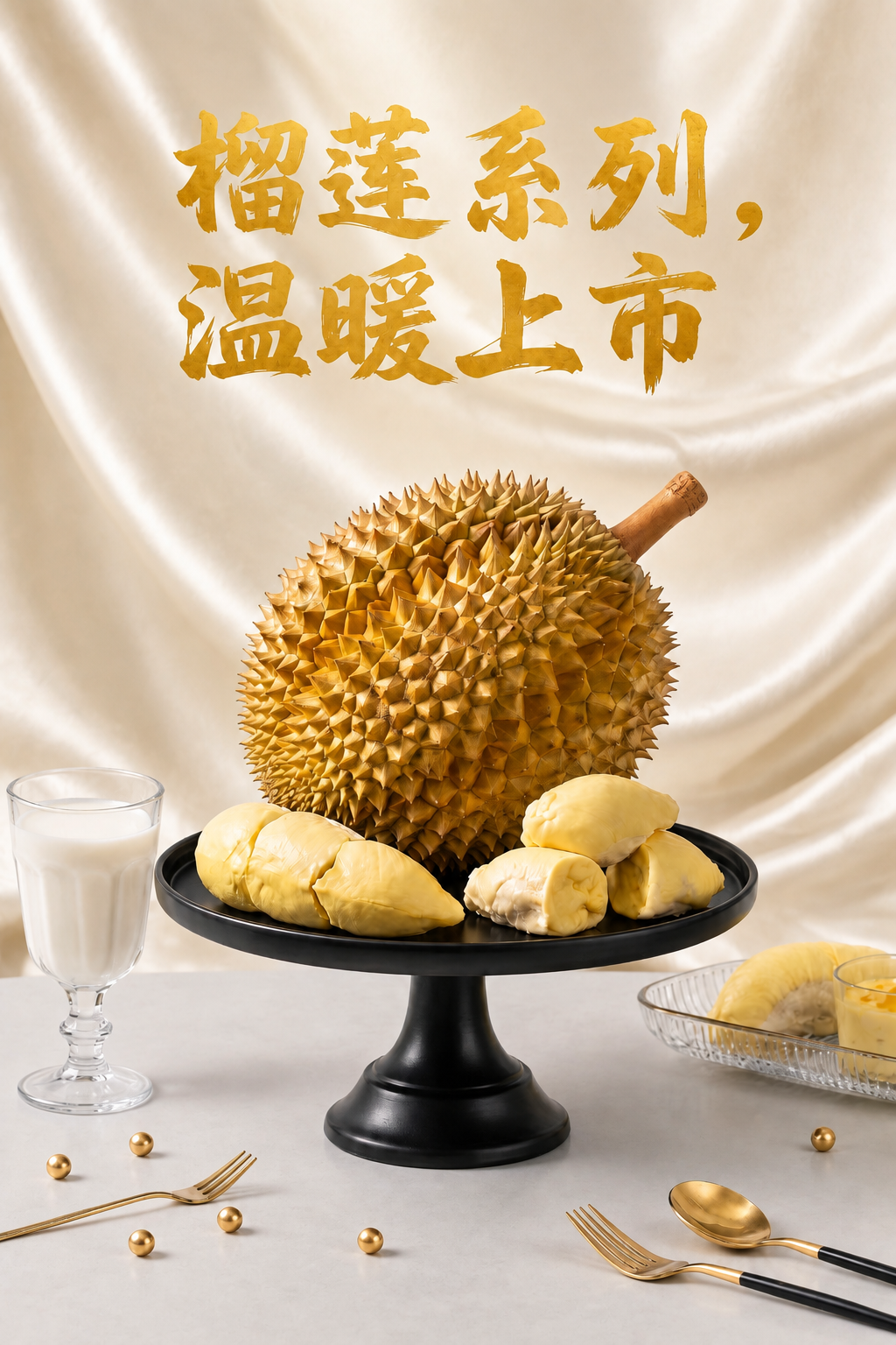 将背景替换为高级质感的米白色丝绸，带有细腻柔和的丝绸纹理与自然… - 图片创意预览