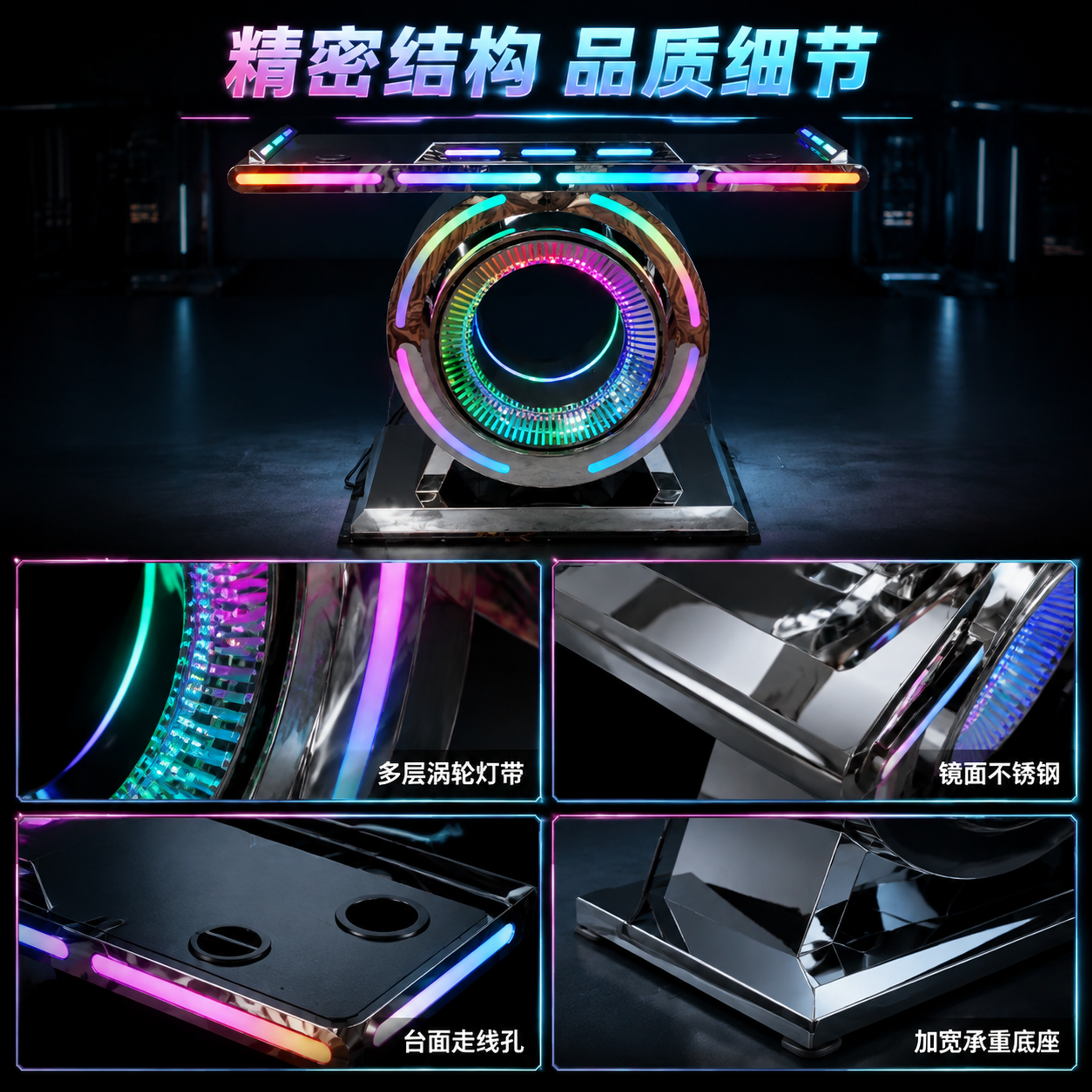 [主图-3] 产品结构细节证据图，材质工艺与结构特写 [氛围风… - 图片创意预览