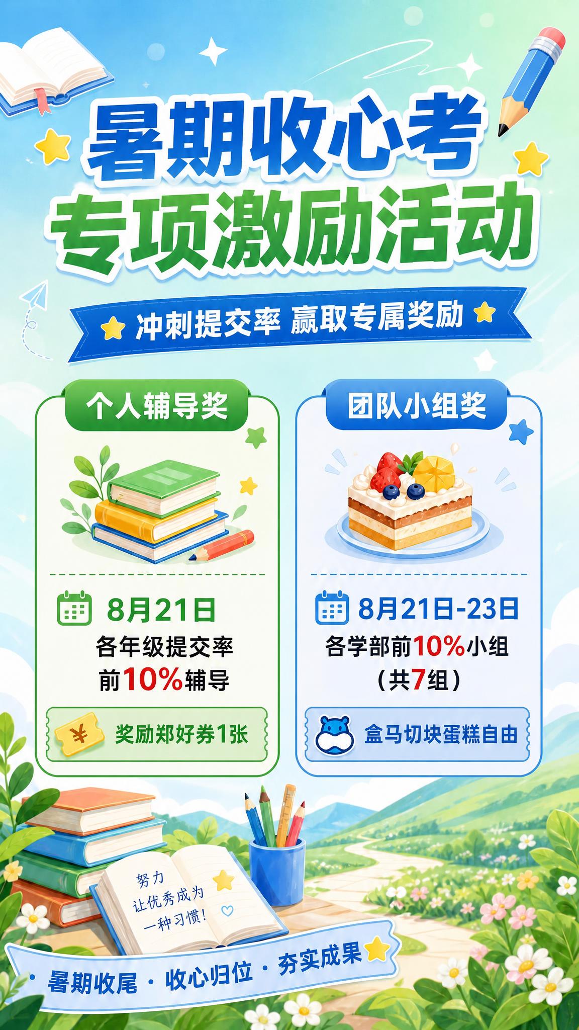 将右下角的绿色二维码占位方块去除，替换为与周围背景一致的花草植… - 图片创意预览