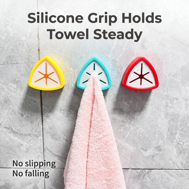 [Main Image 2] Bathroom usage scenario display of towel hook.
[Atmosphere Style] Natural and clean m预览效果
