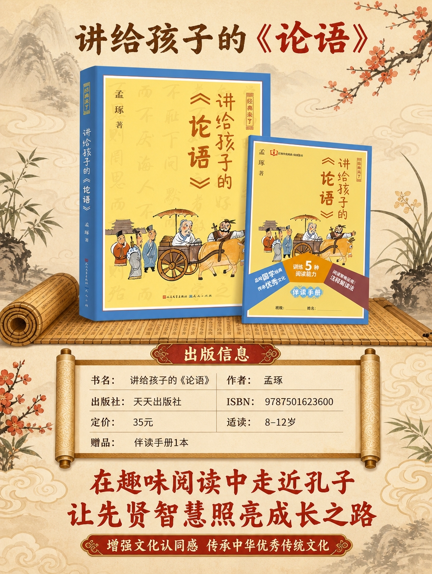 [商品] 使用【图1】主书《讲给孩子的论语》、【图2】伴读手册… - 图片创意预览