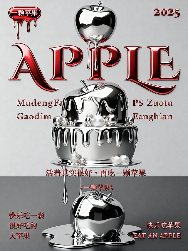把图1的文字变成图2的材质，图1文字内容、文字配色保持不变