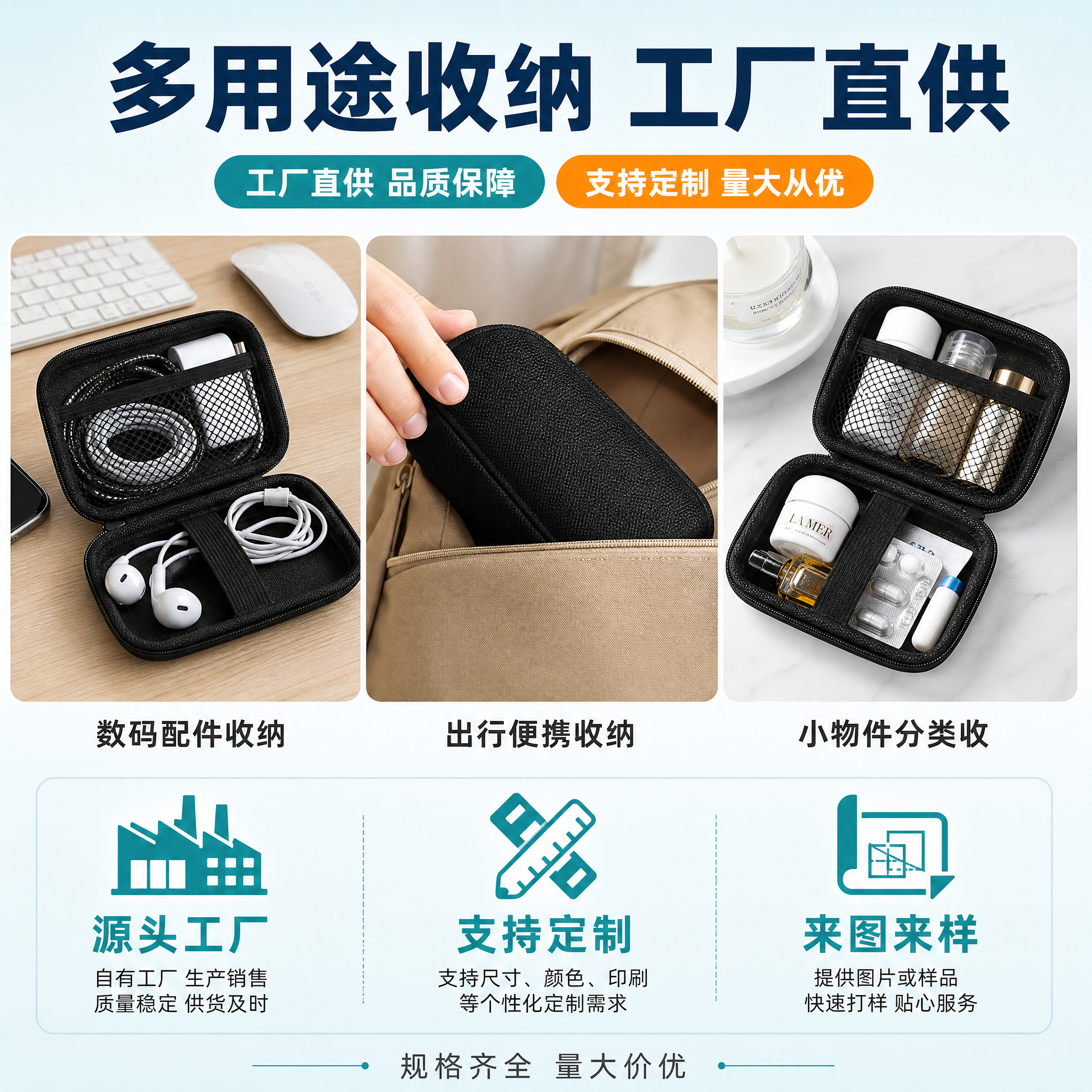 [主图-4] 源头工厂定制能力与多场景用途展示图，突出1688… - 图片创意预览