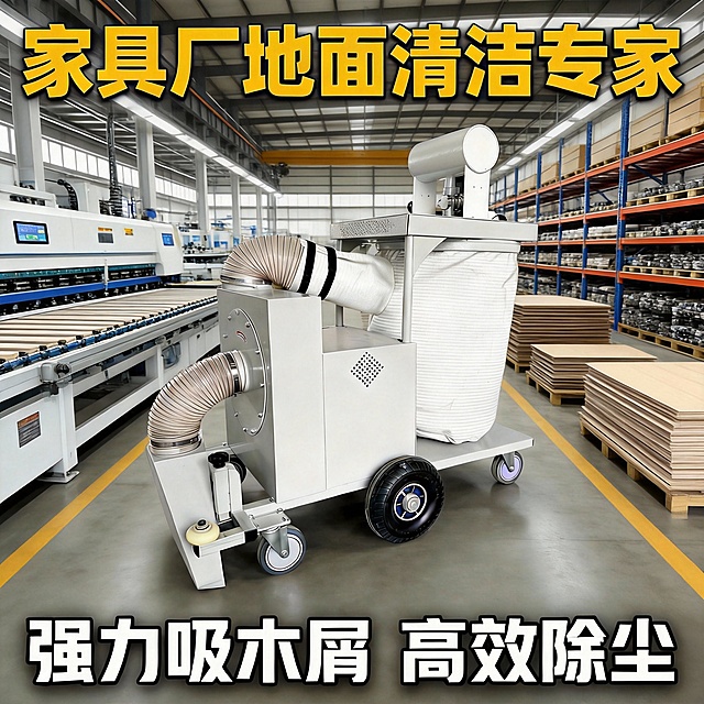 图片中的背景换成 全屋定制家具工厂的图片