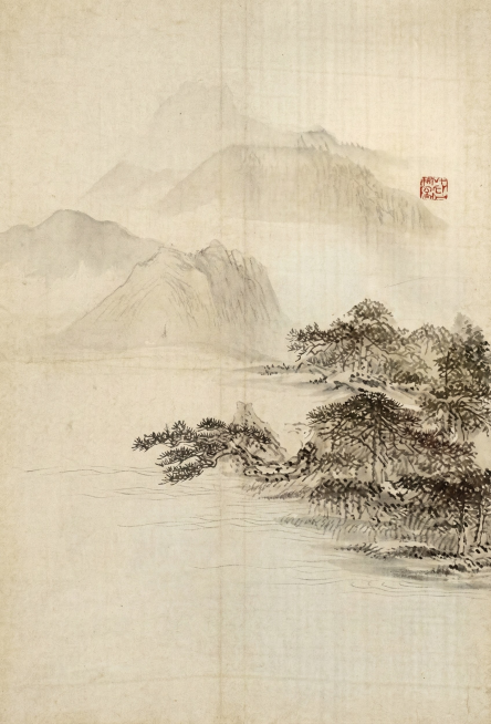 帮我提取中间的山水预览效果