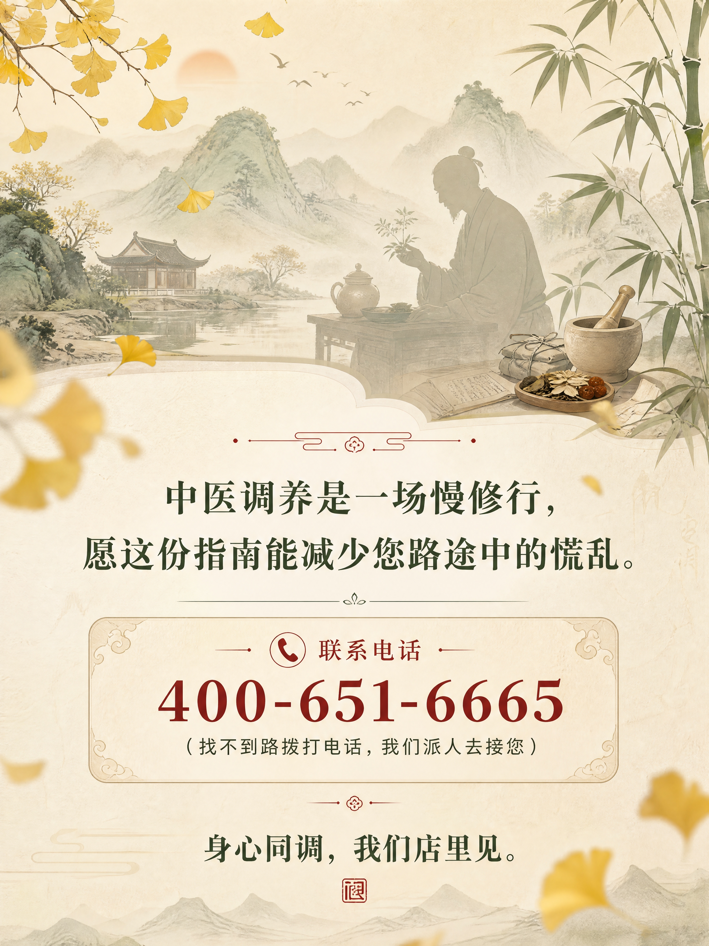 [商品] 无实物商品，为颐合堂中医门诊部到店指南公众号长图第6… - 图片创意预览