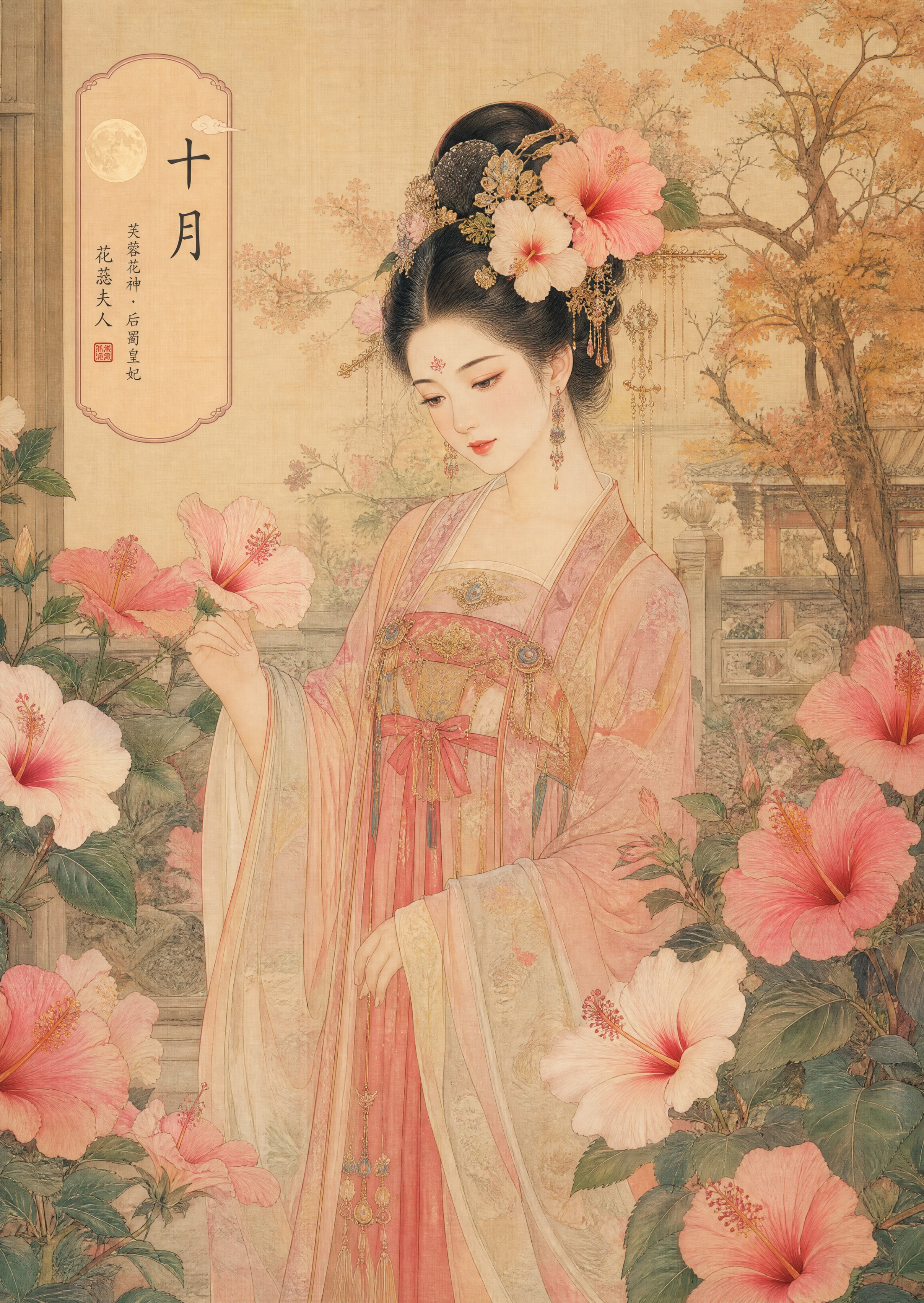October Flower Fairy, Goddess o… - 图片创意预览