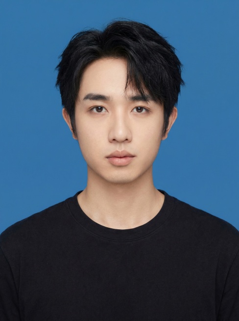 生成一寸免冠蓝底预览效果