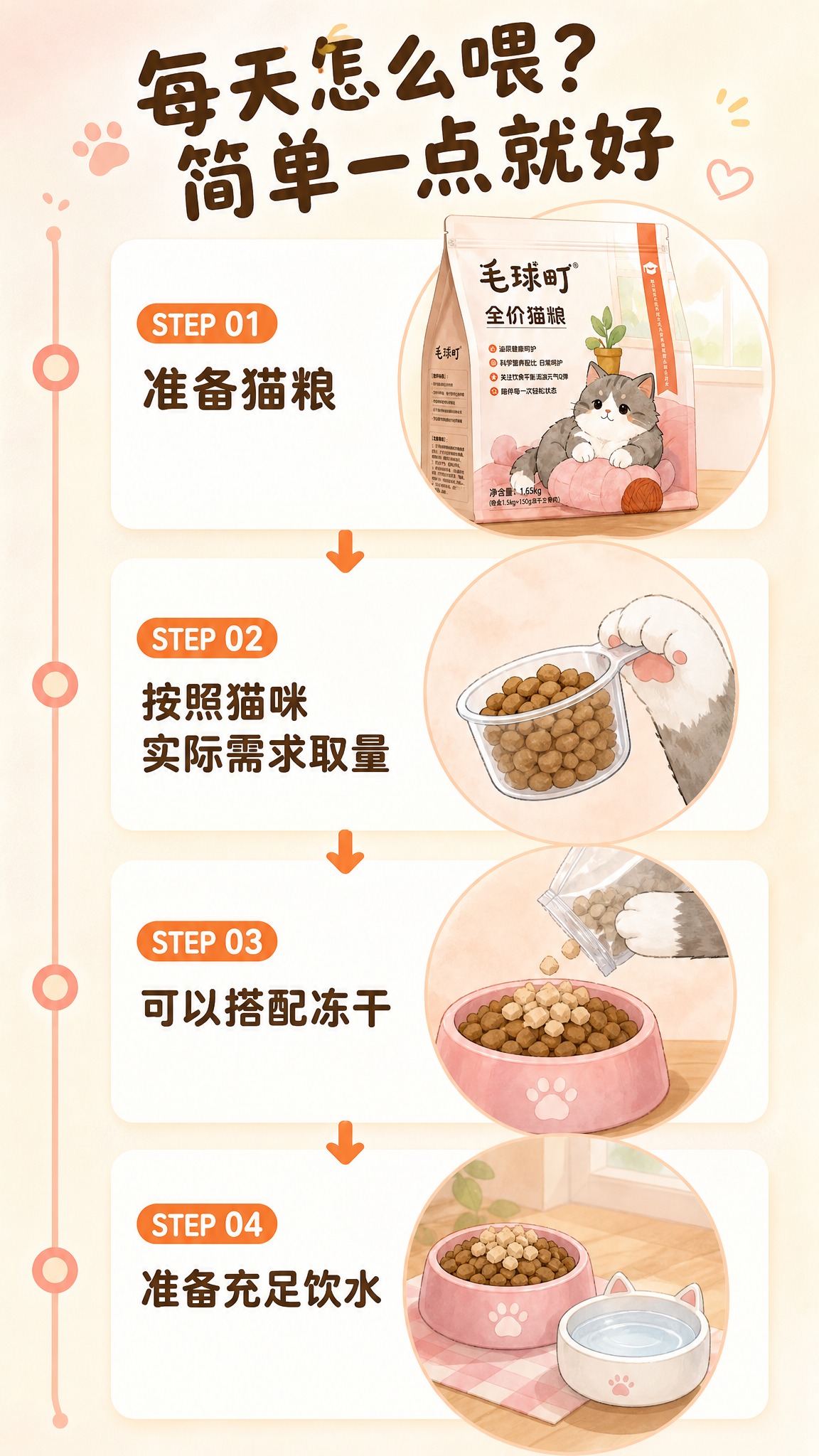 [商品] 使用【图1】泌尿健康款猫粮包装、【图2】冻干生骨肉、… - 图片创意预览