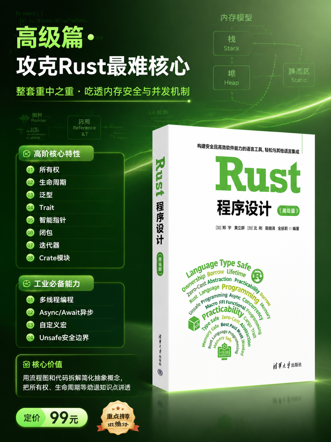 [商品] 使用【图2】《Rust程序设计（高级篇）》；保留封面… - 图片创意预览
