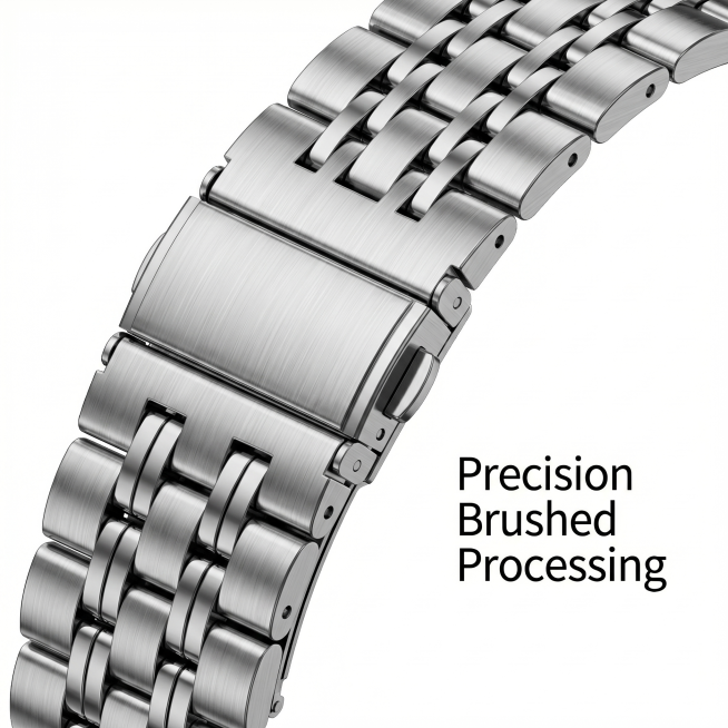 [Main Image 3] Close-up detail display of the metal clasp and three-bead structure of Garmin Quick R预览效果
