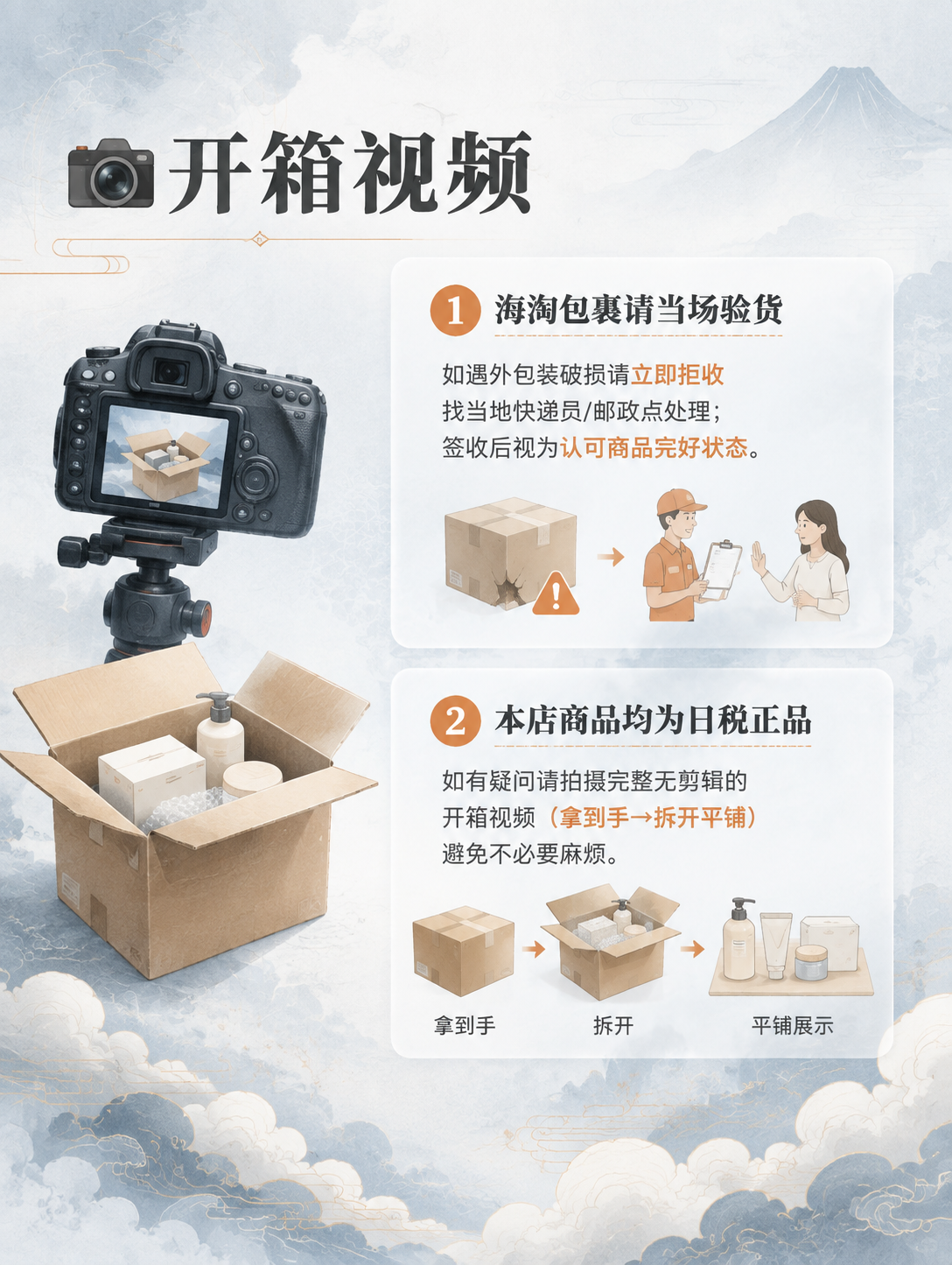 [商品] 无实物商品，为店铺公告类信息长图。 [画面] 目标：… - 图片创意预览
