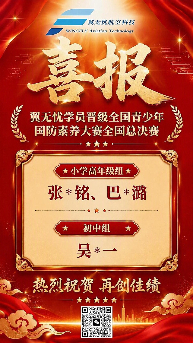 将第一张图片中的微信二维码完整替换到第二张喜报海报底部的“二维码占位”区域，二维码大小适配占位框，保持海报其余所有文字、图案、红金喜庆风格完全不变，画面清晰自然