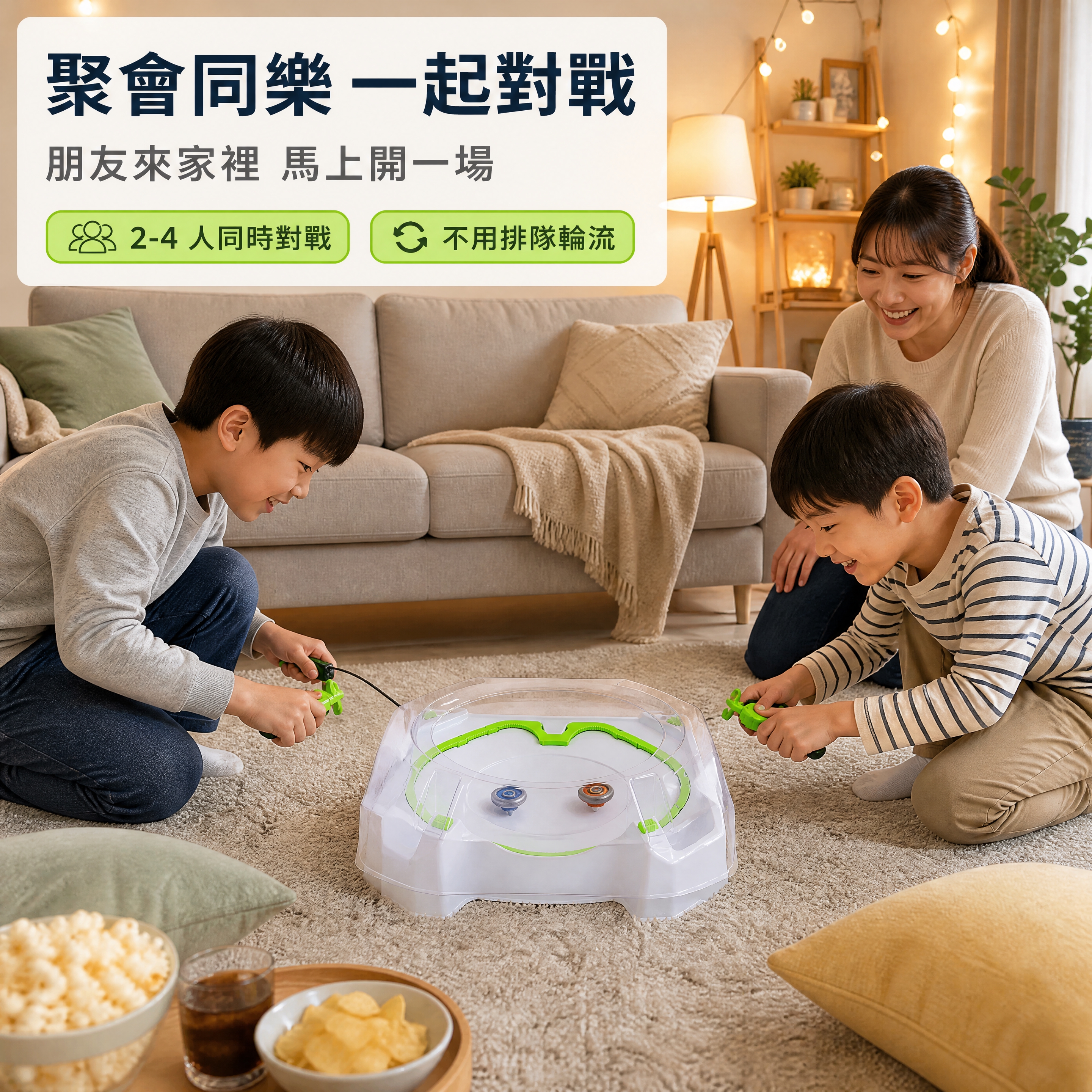 [商品] 使用【圖1】陀螺競技盤；保留白色與淺灰塑膠盤身、螢光… - 图片创意预览