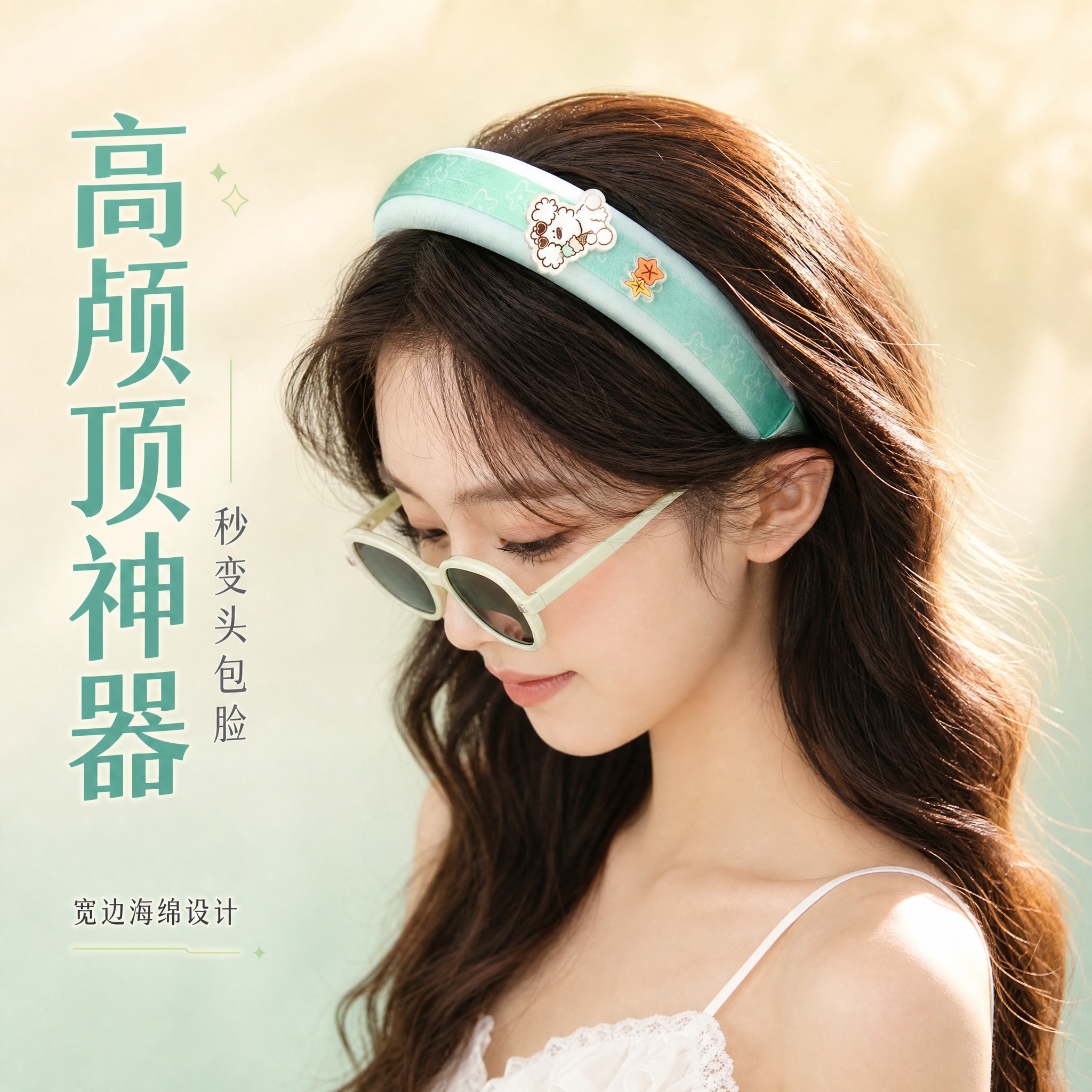 [主图-2] 米菲联名 miiiiichan 海星小狗发箍 侧… - 图片创意预览