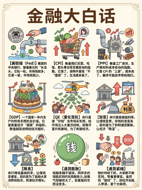 保留全部文字内容，修改得更简洁，简化图案，将背景改为干净清爽的浅色，保持原有的排版和所有文字完整不变，整体风格简洁干净预览效果