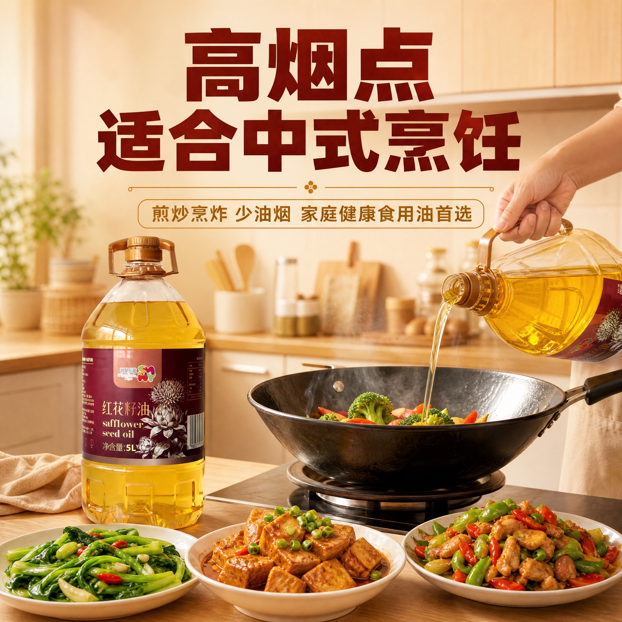 [主图-4] 家庭厨房场景 中式烹饪使用场景 激发购买联想 [… - 图片创意预览