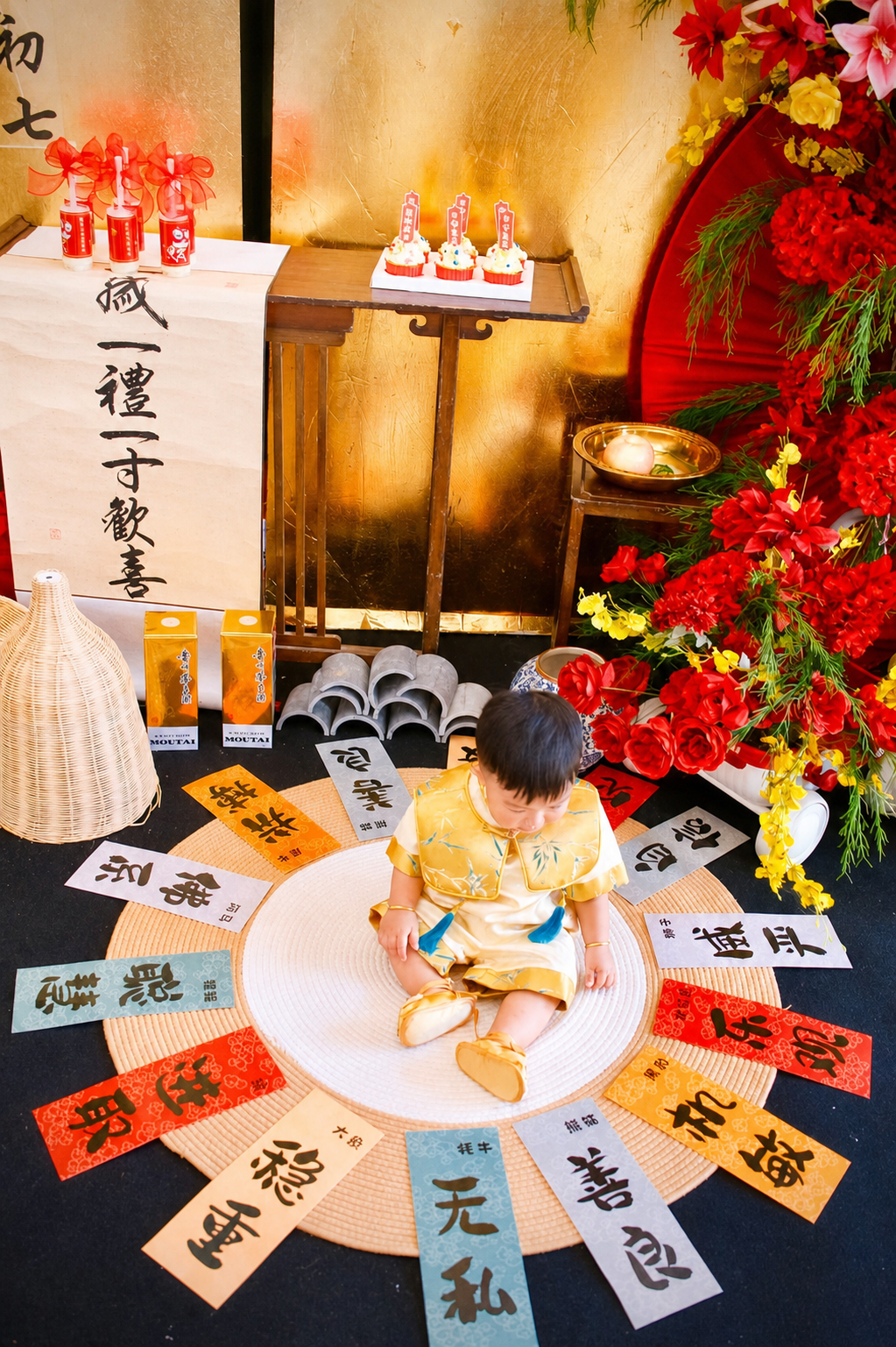 统一调色为小红书风格，画面整体明亮通透，提高亮度和对比度，红色… - 图片创意预览