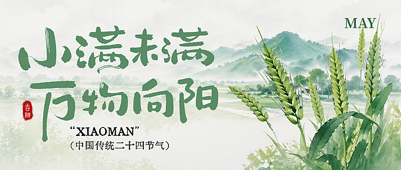 小满国风节气公众号首图