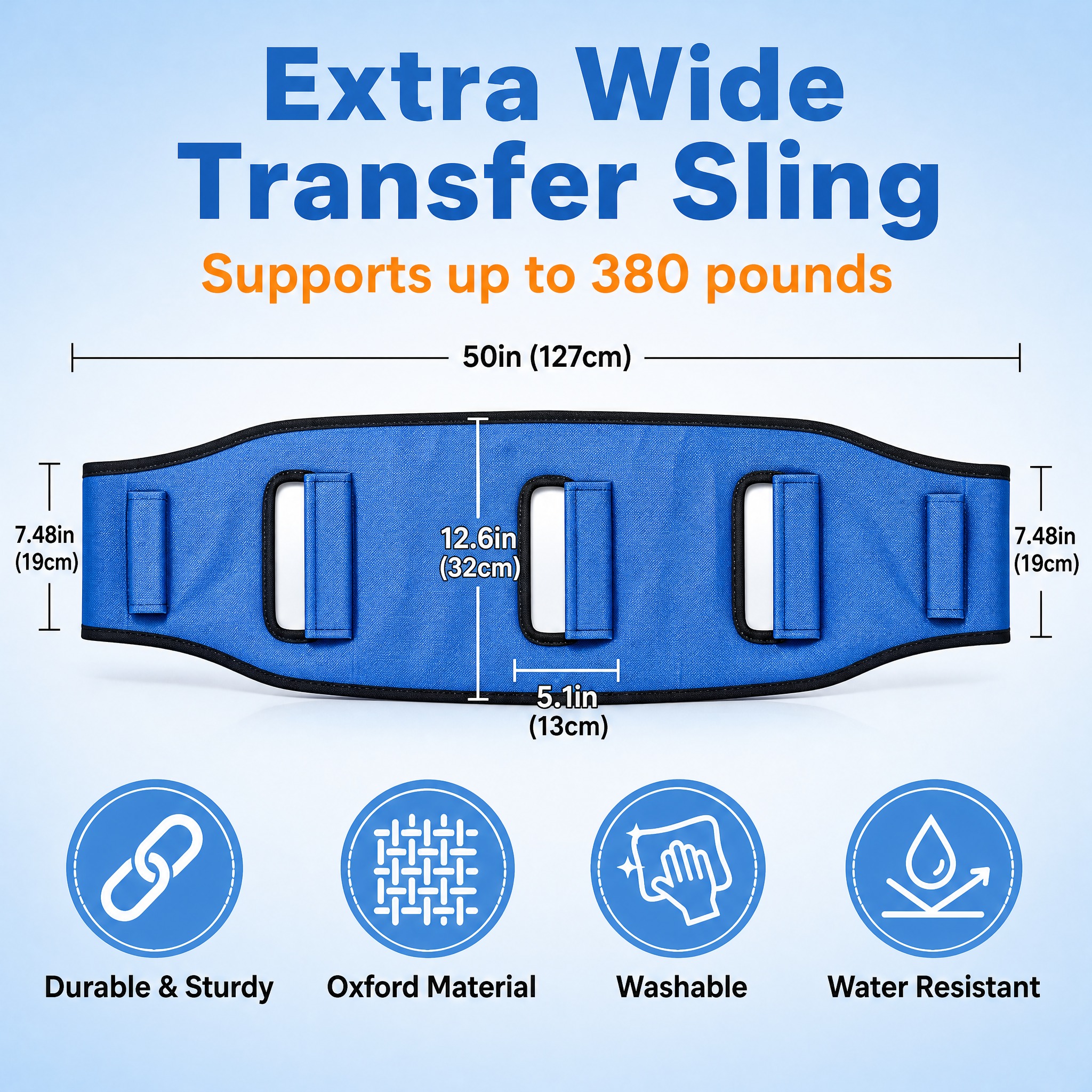 [主图-2] Transfer Sling Gait Belt… - 图片创意预览
