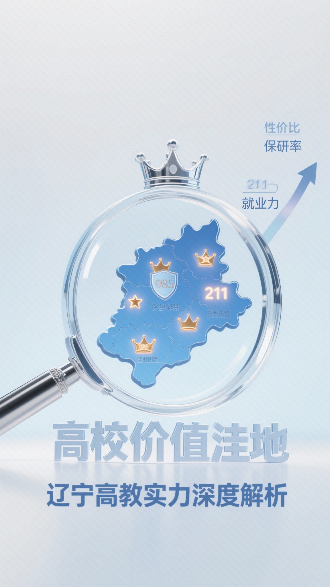 [image-一个干净明亮的浅蓝色渐变背景。视觉中心是一个立体… - 图片创意预览