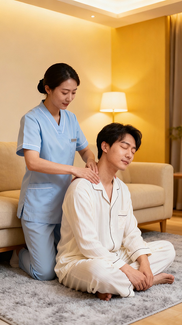 生成50张上门按摩推荐的照片