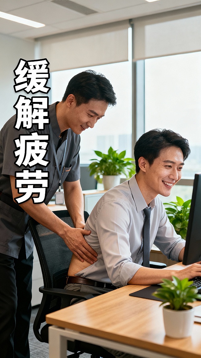 生成50张上门按摩图片，图片可以加入一点文字