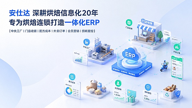 安仕达烘焙ERP软件