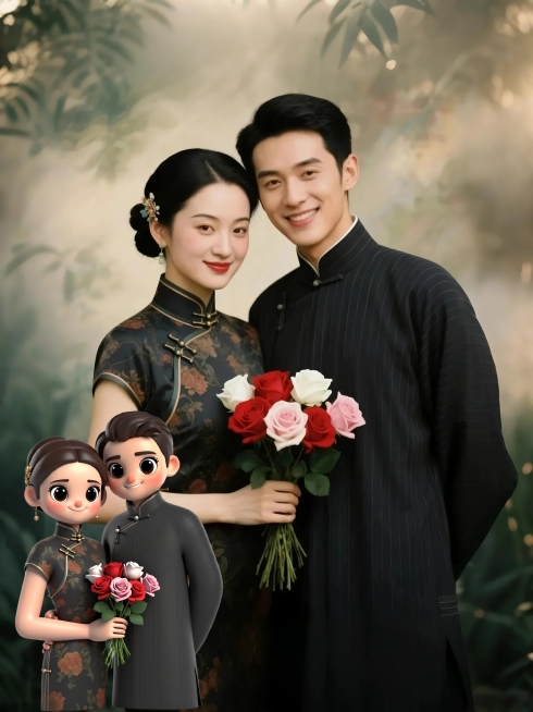 3D-chibi，大眼睛，可爱预览效果