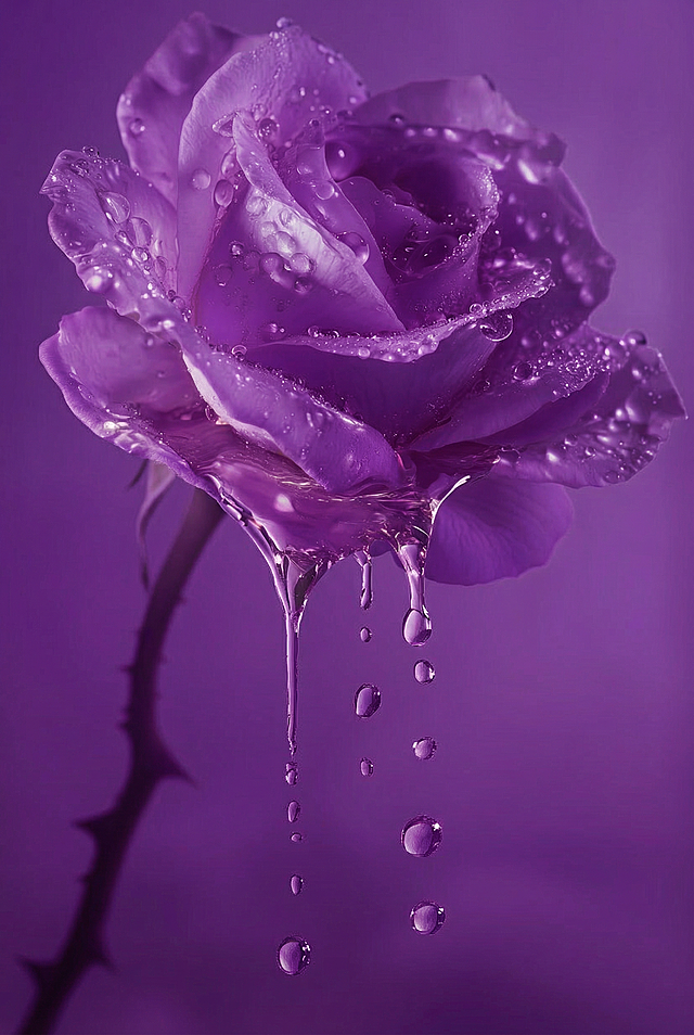 整体颜色为紫色