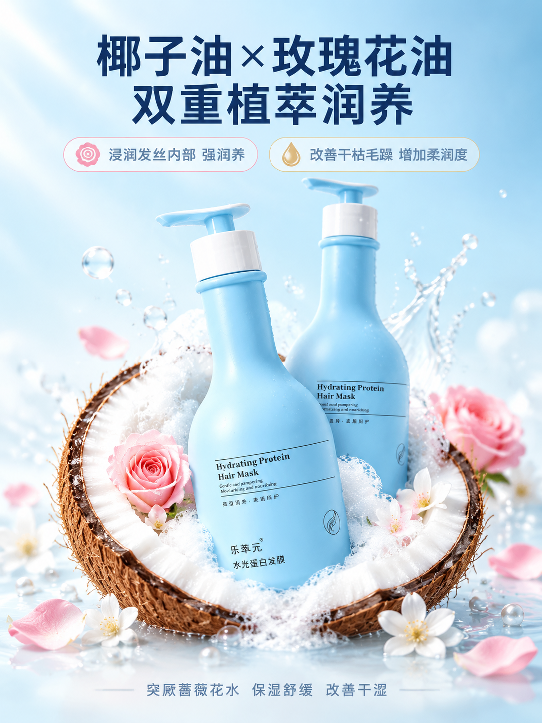 [主图-4] 生成淘宝/天猫3:4竖版植萃成分主图，主题为椰子… - 图片创意预览