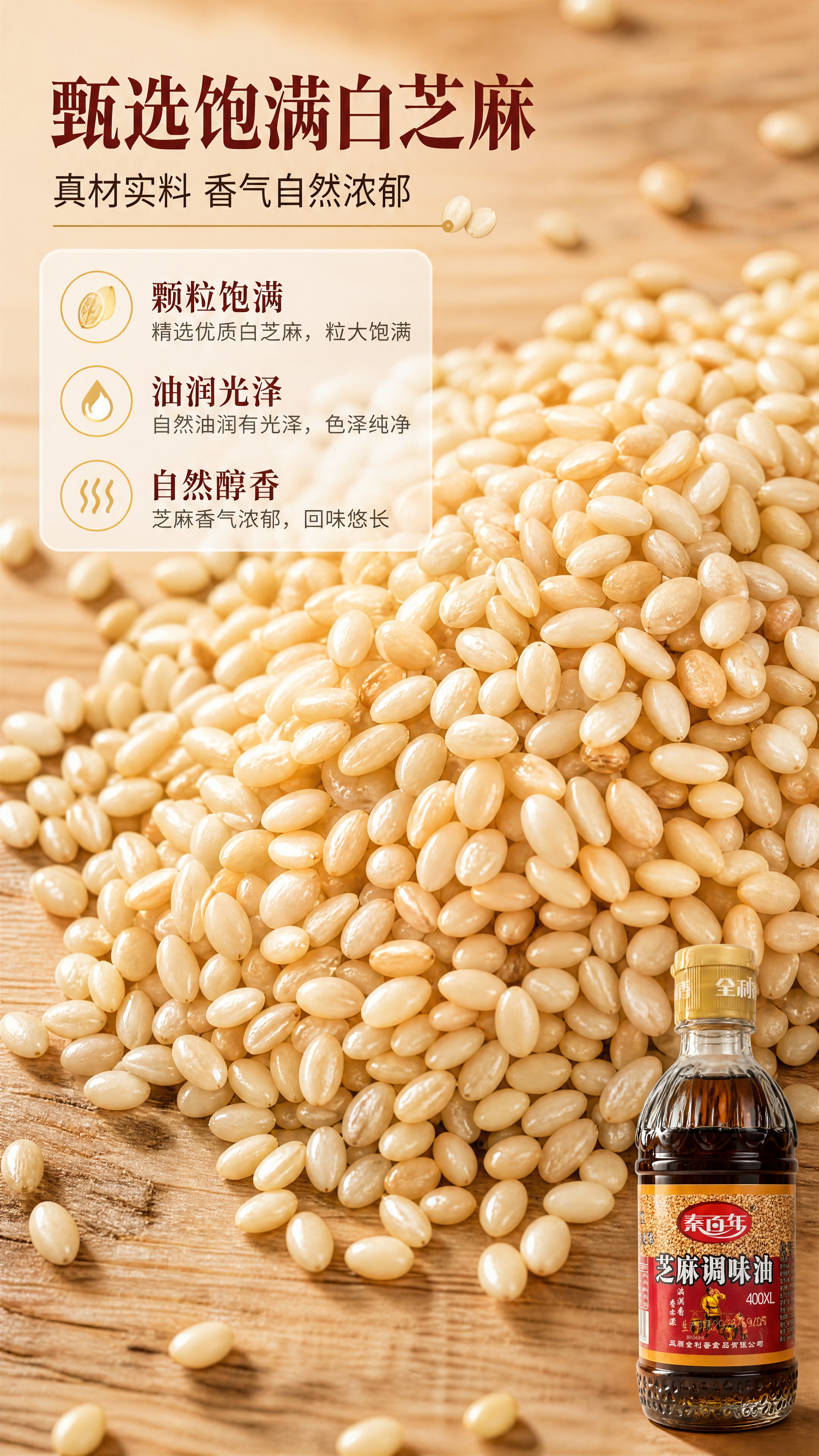[商品] 成分原料专张，产品瓶身仅作右下角辅助露出，占画面约1… - 图片创意预览