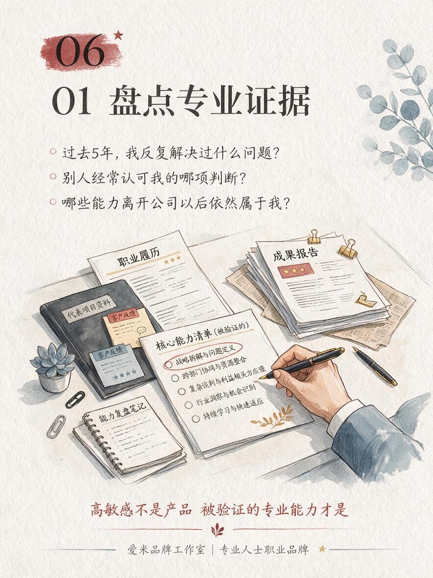 竖版小红书图文内页，尺寸比例3:4，现代职业咨询手绘信息图风格… - 图片创意预览