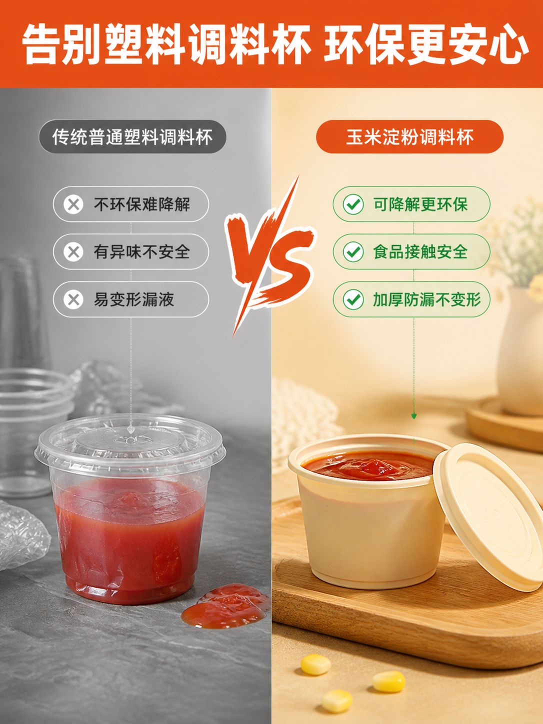 [商品] 使用【图1】米黄色玉米淀粉调料杯；保留外观、材质、结… - 图片创意预览