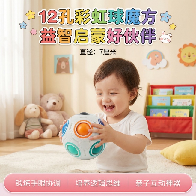 球的颜色不变预览效果