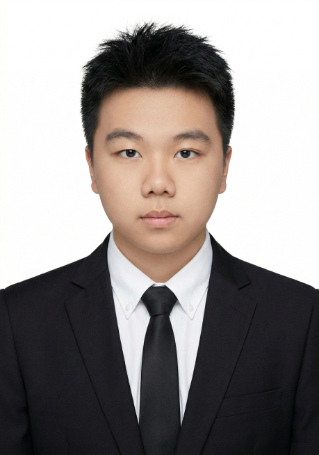 将人物服装替换为黑色西装，白色衬衫，黑色领带预览效果