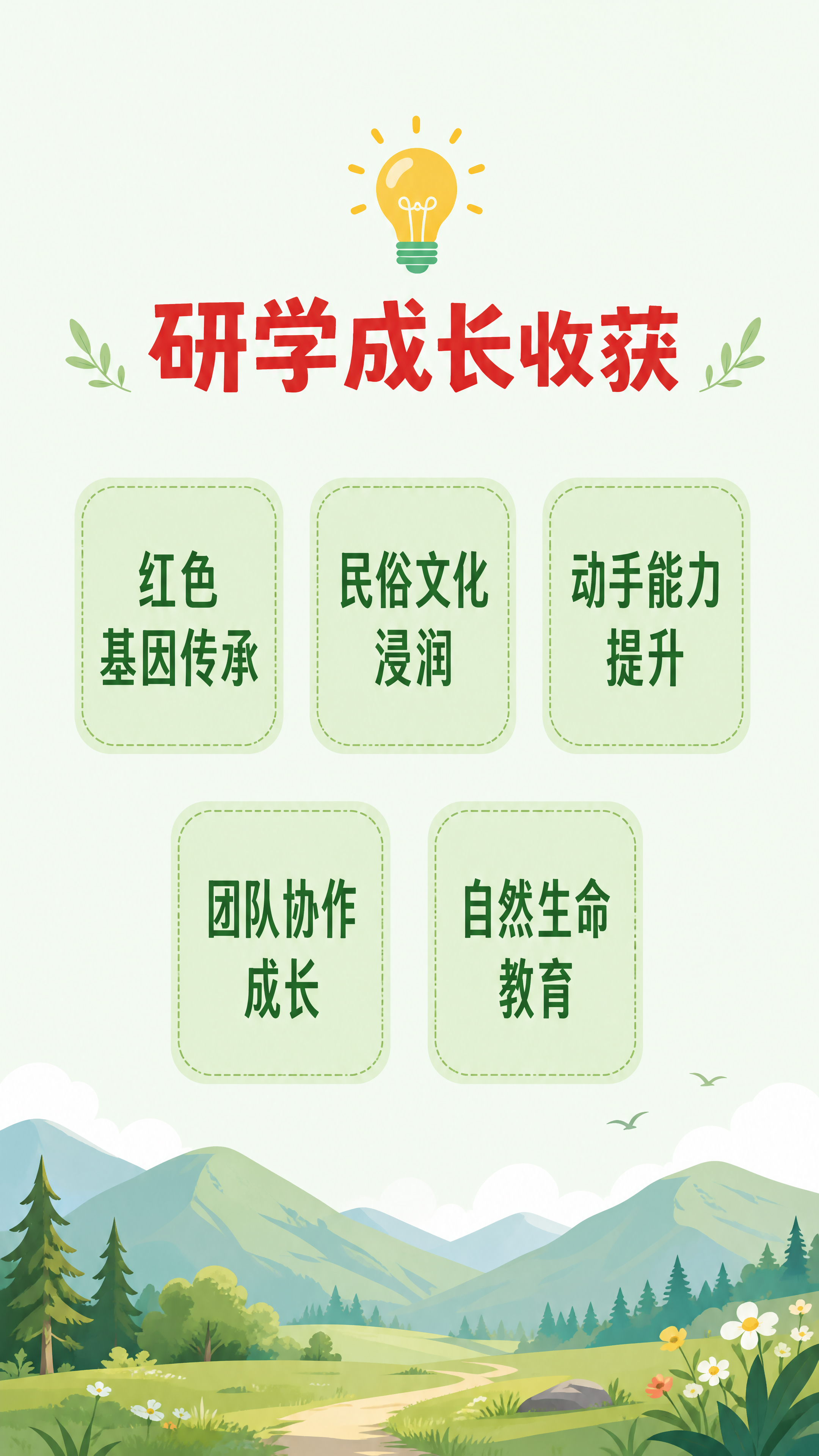【顶部主标题 超大字体】 趣游山野・智启新程 【副标题 中大字… - 图片创意预览
