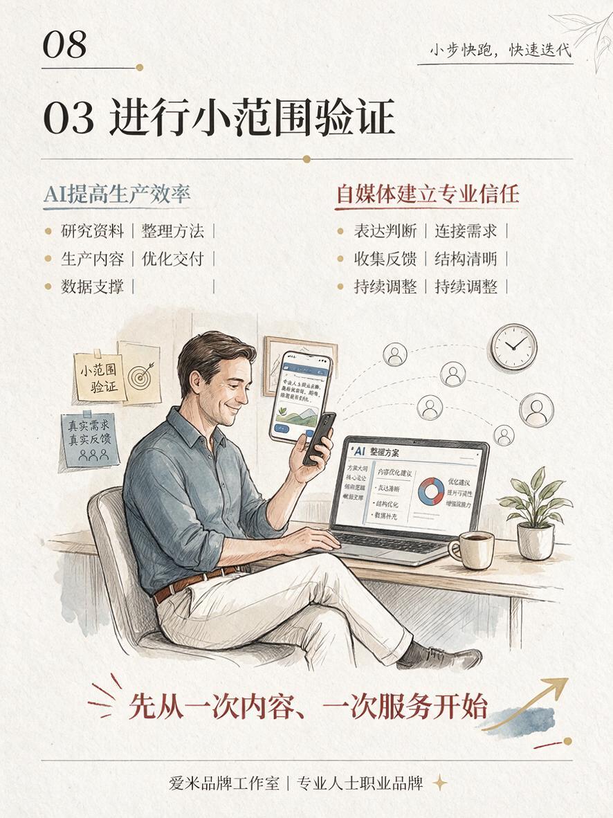 竖版小红书图文内页，尺寸比例3:4，现代职业咨询手绘信息图风格… - 图片创意预览