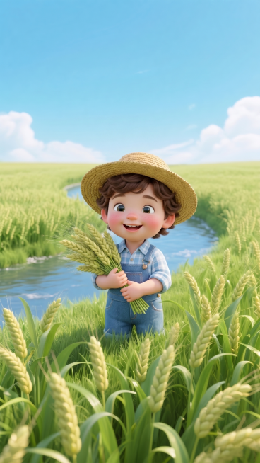 把上面的牙齿换成3d小朋友，小朋友稍微大一点，其他不变预览效果